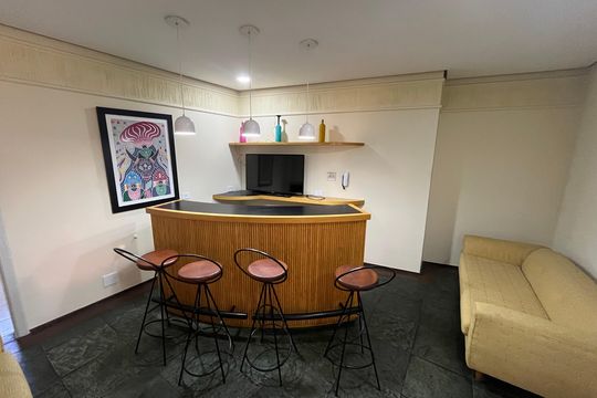 Área comum de apartamento à venda com 4 quartos, 139m² em Vila Sonia, São Paulo