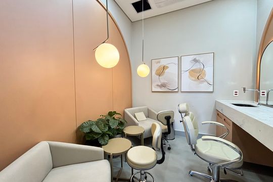Área comum de apartamento à venda com 2 quartos, 82m² em Moema, São Paulo