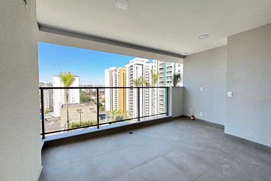 Varanda de apartamento à venda com 2 quartos, 82m² em Moema, São Paulo