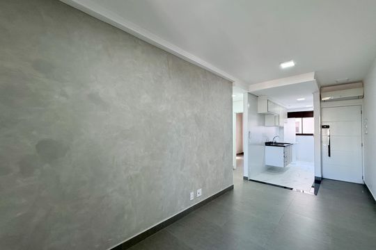 Sala de apartamento à venda com 2 quartos, 53m² em Nova Petrópolis, São Bernardo do Campo