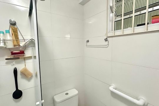 Banheiro e Área de Serviço de kitnet/studio à venda com 1 quarto, 29m² em Centro, Guarulhos