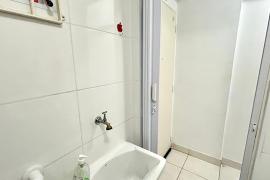 Banheiro e Área de Serviço de kitnet/studio à venda com 1 quarto, 29m² em Centro, Guarulhos