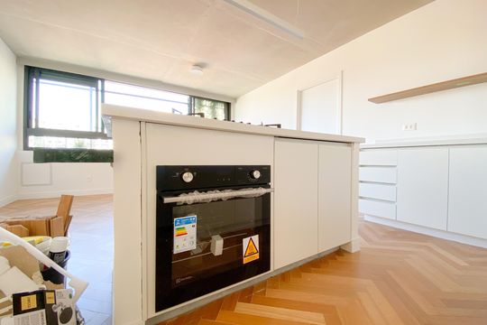 Cozinha de apartamento para alugar com 2 quartos, 59m² em Vila Ipojuca, São Paulo