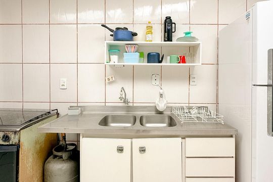 Cozinha de casa para alugar com 2 quartos, 70m² em Ingleses do Rio Vermelho, Florianópolis