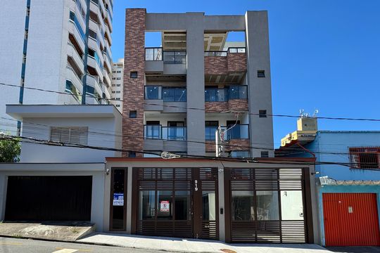 Fachada de apartamento à venda com 2 quartos, 55m² em Nova Petrópolis, São Bernardo do Campo