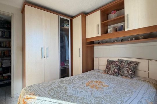Quarto 1 de apartamento à venda com 2 quartos, 48m² em Vila Popular, São Paulo