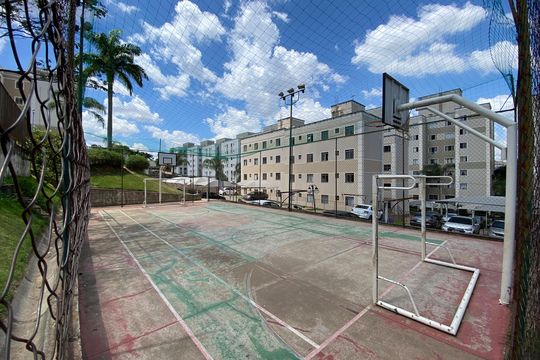 Quadra de apartamento para alugar com 2 quartos, 52m² em Nova Baden, Contagem