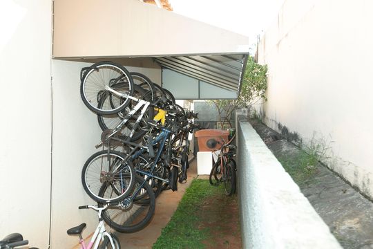 ÁREA COMUM BICICLETÁRIO de apartamento à venda com 2 quartos, 45m² em Fazenda Santa Cândida, Campinas