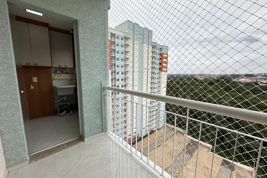 Varanda da Sala de apartamento para alugar com 2 quartos, 56m² em Parque Viana, Barueri