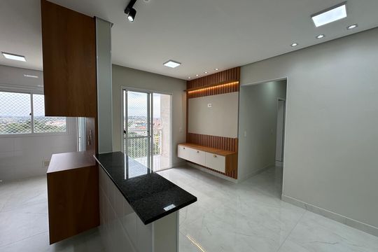 Sala de apartamento para alugar com 2 quartos, 56m² em Parque Viana, Barueri