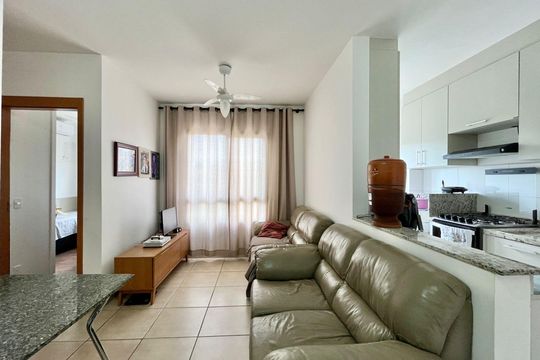 Sala de apartamento à venda com 2 quartos, 48m² em Jardim Guarani, Campinas