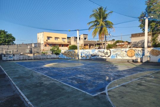 Quadra Esportiva de casa de condomínio para alugar com 3 quartos, 200m² em Galo Branco, São Gonçalo