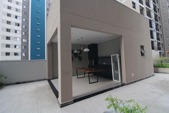 Área comum - Churrasqueira de apartamento à venda com 2 quartos, 42m² em Usina Piratininga, São Paulo