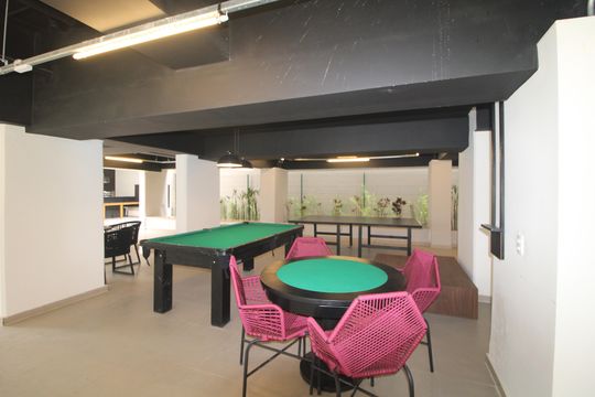 Área comum de apartamento para alugar com 2 quartos, 37m² em Jardim Sabara, São Paulo
