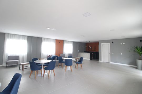 Área comum de apartamento à venda com 1 quarto, 36m² em Jardim Sabara, São Paulo