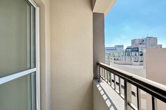 Varanda de apartamento para alugar com 1 quarto, 24m² em Vila Nova Conceição, São Paulo