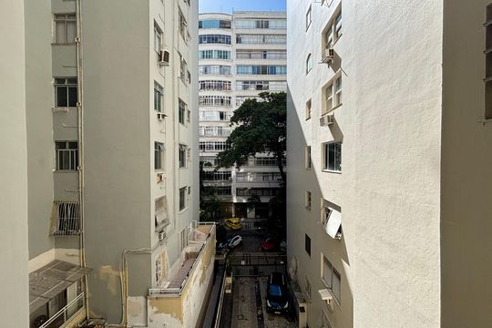 Sala - vista de apartamento à venda com 3 quartos, 173m² em Copacabana, Rio de Janeiro