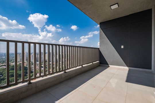 Sala/Cozinha - Varanda de apartamento à venda com 2 quartos, 69m² em Sumarezinho, São Paulo