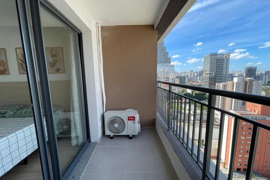 Varanda de apartamento para alugar com 1 quarto, 25m² em Butantã, São Paulo