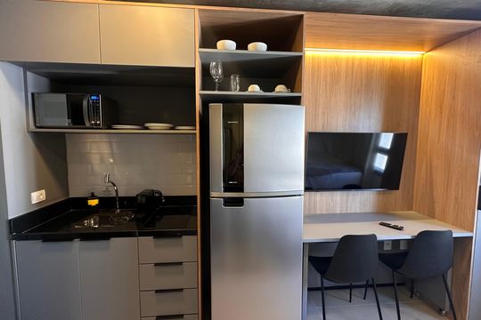 Kitnet/Studio à venda com 1 quarto, 25m² em Santo Amaro, São Paulo