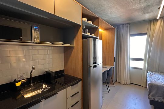 Kitnet/Studio à venda com 1 quarto, 25m² em Santo Amaro, São Paulo