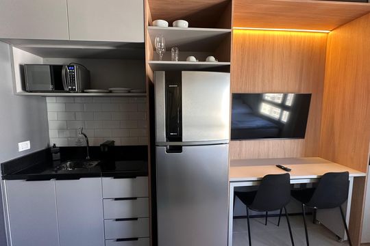 Kitnet/Studio à venda com 1 quarto, 25m² em Santo Amaro, São Paulo