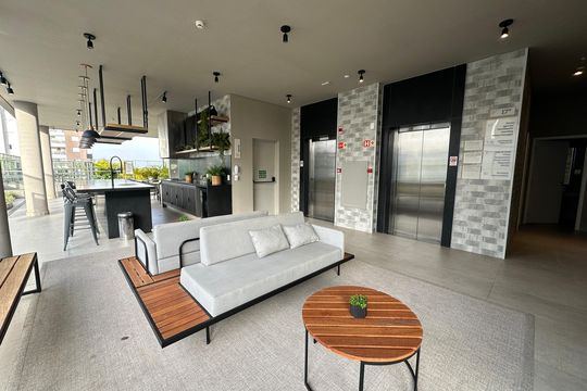 Área comum - Churrasqueira de apartamento à venda com 2 quartos, 85m² em Alphaville Industrial, Barueri