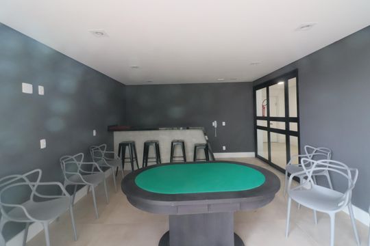 Área comum - Sala de jogos de apartamento à venda com 2 quartos, 43m² em Rochdale, Osasco