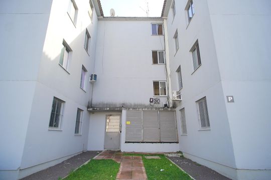 Fachada do bloco de apartamento à venda com 2 quartos, 45m² em Rio dos Sinos, São Leopoldo
