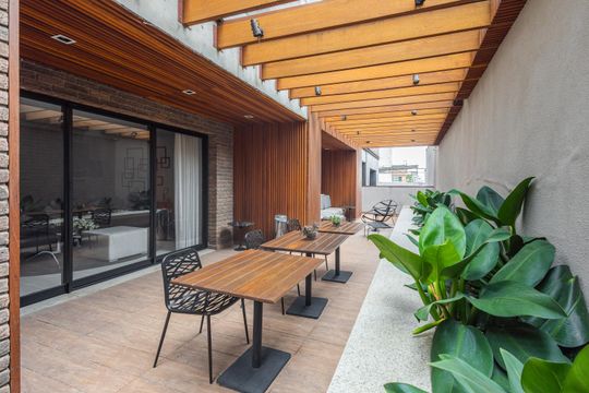 Área comum de kitnet/studio à venda com 1 quarto, 35m² em Sumarezinho, São Paulo