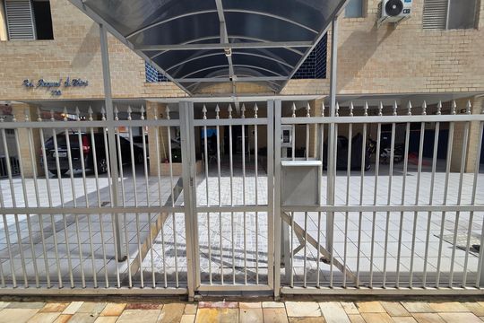 Fachada de apartamento para alugar com 1 quarto, 50m² em Boqueirão, Praia Grande