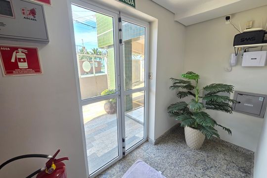 Área comum de apartamento para alugar com 1 quarto, 55m² em Solemar, Praia Grande