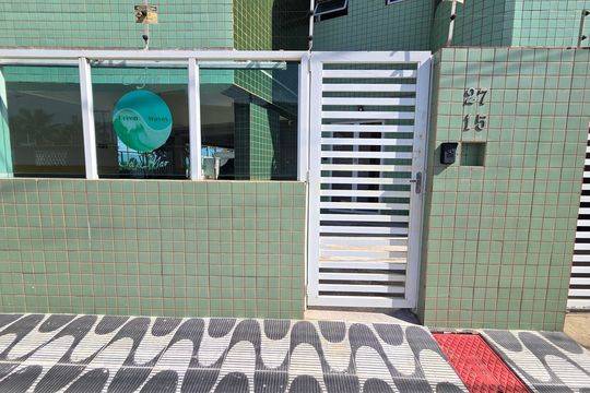 Fachada de apartamento para alugar com 1 quarto, 55m² em Solemar, Praia Grande