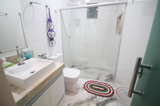Banheiro de casa para alugar com 3 quartos, 135m² em Vista Alegre, Belo Horizonte