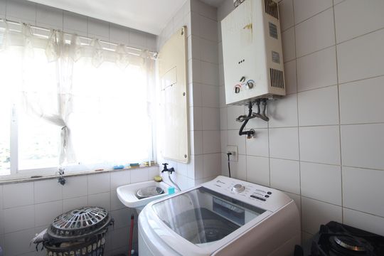 Área de serviço de apartamento à venda com 2 quartos, 78m² em Barra da Tijuca, Rio de Janeiro