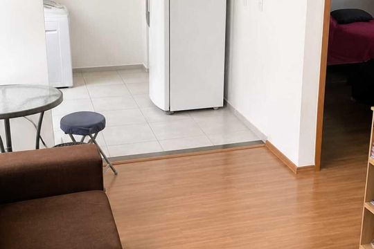 Sala de apartamento para alugar com 2 quartos, 43m² em Bela Vista, Palhoça