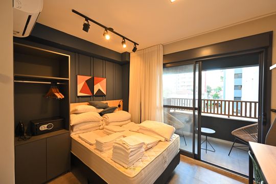 Sala/Quarto de kitnet/studio à venda com 1 quarto, 29m² em Vila Clementino, São Paulo