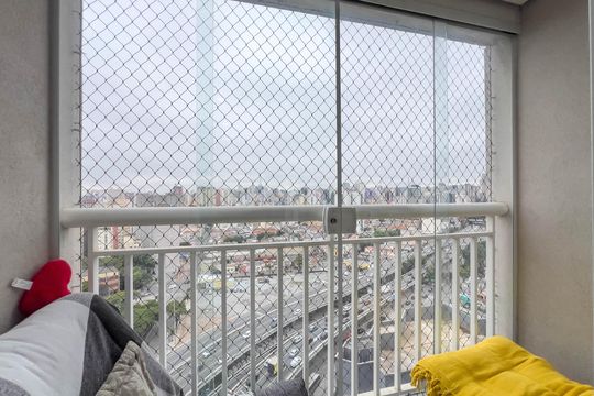 Varanda de apartamento à venda com 3 quartos, 55m² em Liberdade, São Paulo