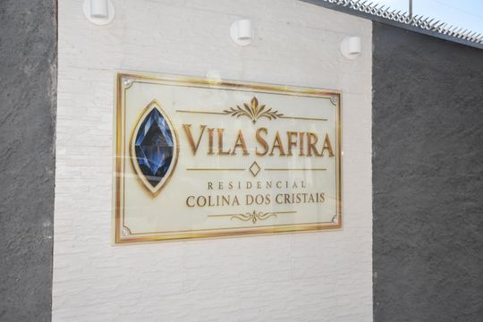 Fachada de casa de condomínio à venda com 3 quartos, 131m² em Jardim Martins, Jundiaí