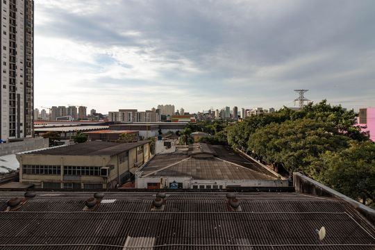 Vista da Sala de apartamento à venda com 2 quartos, 40m² em Barra Funda, São Paulo