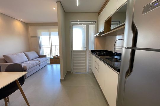 Cozinha de apartamento à venda com 2 quartos, 42m² em Vila Sao Domingos, São Paulo