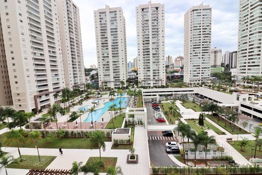 Quarto 1 - Suíte Vista  de apartamento à venda com 3 quartos, 123m² em Centro, São Bernardo do Campo