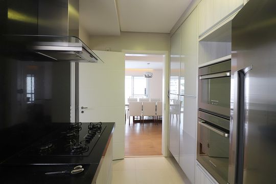 Cozinha  de apartamento à venda com 3 quartos, 123m² em Centro, São Bernardo do Campo