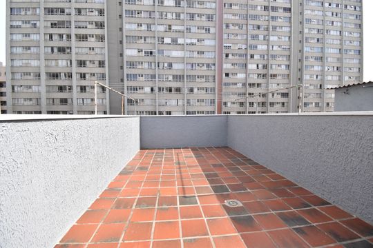 Área comum - Terraço de apartamento para alugar com 1 quarto, 46m² em Centro, Curitiba