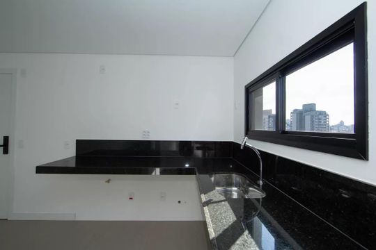 COZINHA de apartamento à venda com 2 quartos, 63m² em Grajaú, Belo Horizonte