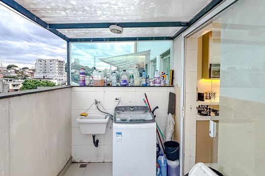 Área de Serviço de apartamento para alugar com 2 quartos, 40m² em Vila Santa Isabel, São Paulo