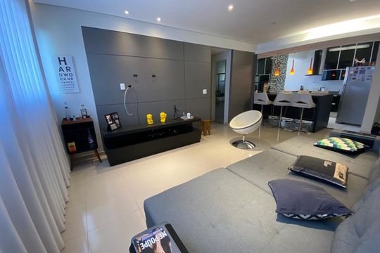 Sala de apartamento para alugar com 3 quartos, 86m² em Buritis, Belo Horizonte