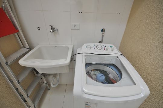 Área de Serviço de casa de condomínio à venda com 2 quartos, 63m² em Vila Albertina, São Paulo