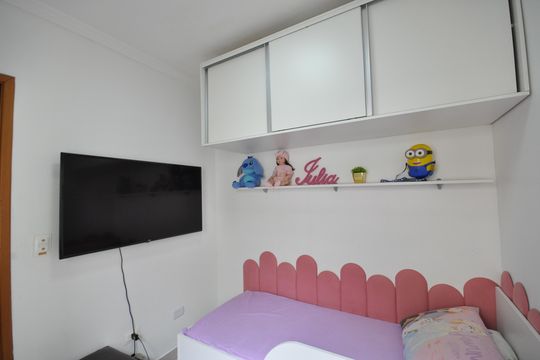 Quarto 2 de casa de condomínio à venda com 2 quartos, 63m² em Vila Albertina, São Paulo