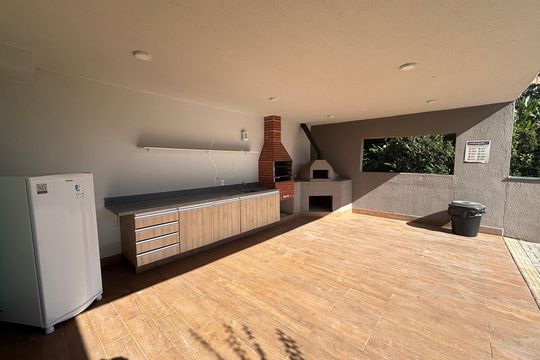 Área comum - Churrasqueira de apartamento para alugar com 2 quartos, 43m² em Vila Sao Paulo, Ferraz de Vasconcelos